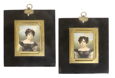 Lot 204 - English School (early 19th century): Miniature...