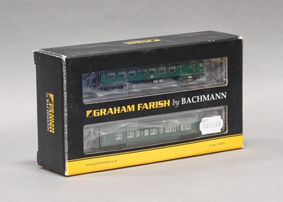 Lot 3279 - Graham Farish N Gauge 372675 4CEP Four Car EMU 7105 SR