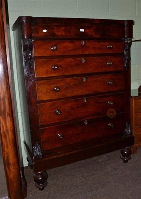 Lot 774 - A Victorian Scotch chest