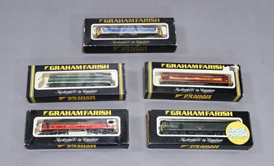 Lot 3295 - Graham Farish N Gauge Diesel Locomotives