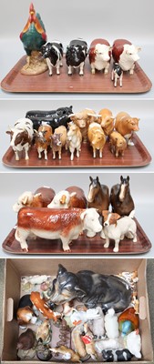 Lot 177 - A Collection of Various Beswick Animals,...