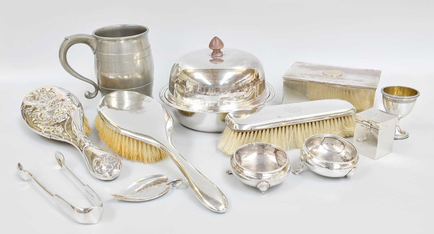 Lot 77 - A Collection of Assorted Silver and Silver...