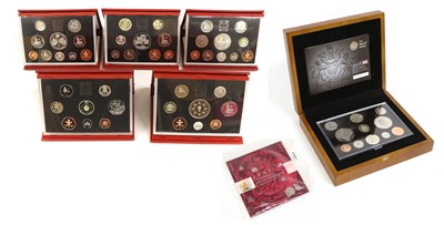 Lot 284 - Mixed UK Proof Sets, comprising 6x proof sets;...