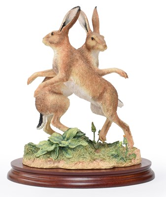 Lot 190 - Border Fine Arts 'The March Hares', model No....