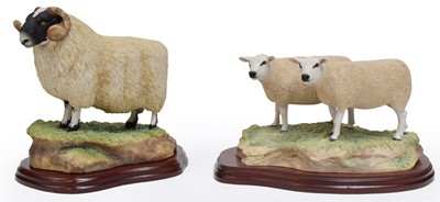 Lot 244 - Limited Edition Sheep Models by J. Anne Butler,...