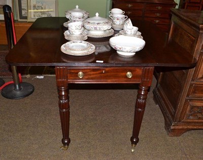 Lot 784 - Victorian mahogany Pembroke table