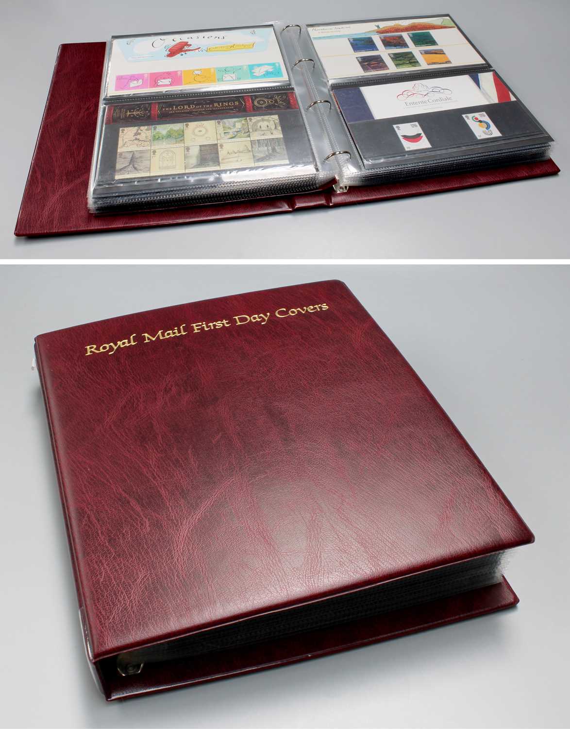 Lot 305 - Red Royal Mail Binder Mainly Presentation...