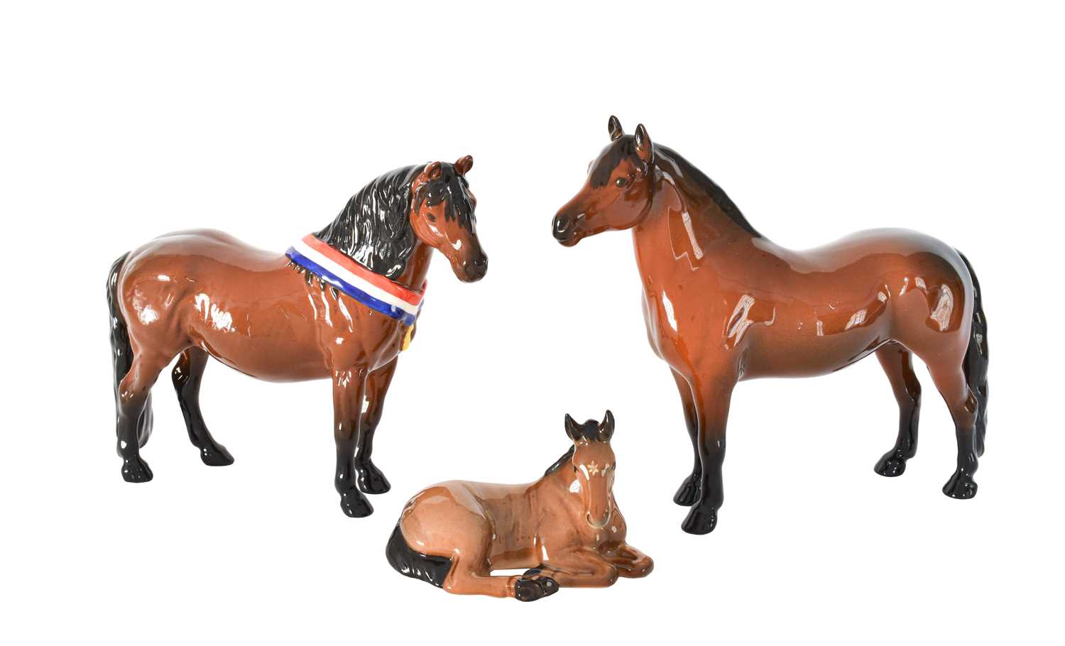 Lot 237 - Beswick Mountain and Moorland Ponies, Dartmoor...