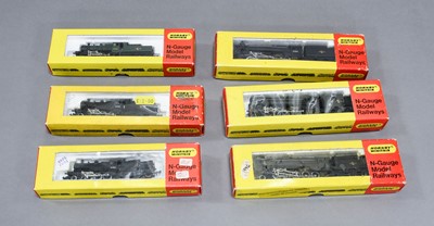 Lot 3352 - Hornby Minitrix N Gauge BR Locomotives