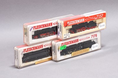 Lot 3270 - Fleischmann Piccolo N Gauge Locomotives