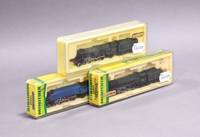 Lot 3364 - Minitrix N Gauge Locomotives