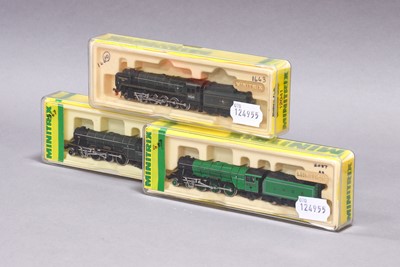 Lot 3365 - Minitrix N Gauge Locomotives