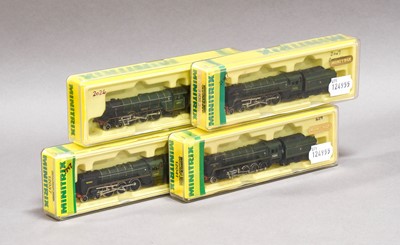 Lot 3366 - Minitrix N Gauge Locomotives