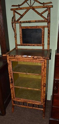 Lot 789 - Early 20th century bamboo cabinet