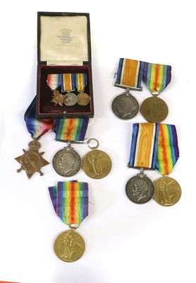 Lot 31 - A First World War Trio, awarded to 2468...