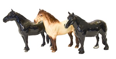 Lot 235 - Beswick Mountain and Moorland Ponies...