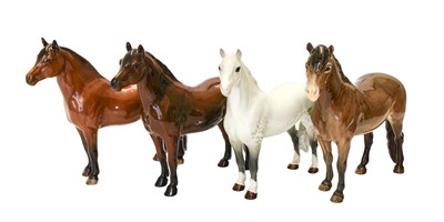 Lot 234 - Beswick Mountain and Moorland Ponies...