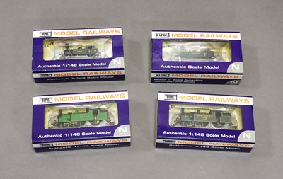 Lot 3258 - Dapol N Gauge Southern Tank Locomotives