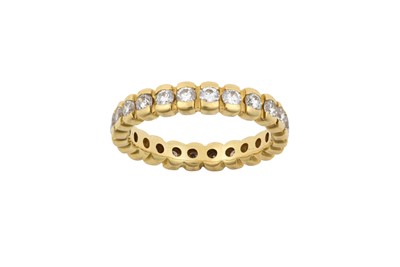 Lot 2075 - An 18 Carat Gold Diamond Eternity Ring the...