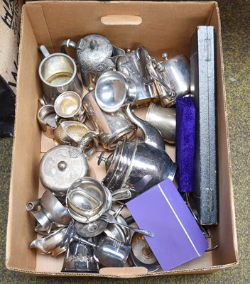 Lot 95 - A Collection of Assorted Silver Plate,...