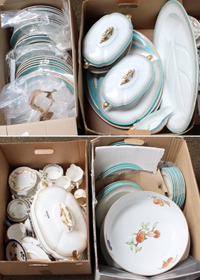 Lot 228 - A Royal Worcester Part Dinner Service,...