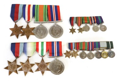 Lot 40 - A Second World War Group of Four Medals,...