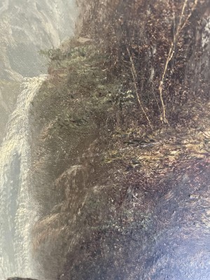 Lot 1028 - William Mellor (1851-1931) "Stock Ghyll Force,...