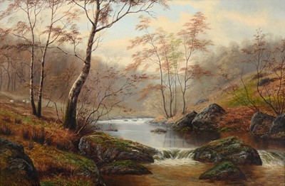 Lot 1031 - William Mellor (1851-1931) "Autumn View on...