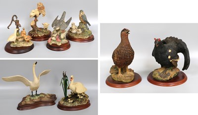 Lot 221 - Border Fine Arts Ornithological Models...