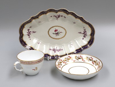 Lot 193 - A Worcester Porcelain Dessert Dish, circa 1770,...
