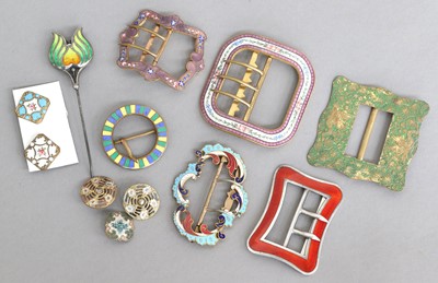 Lot Mainly Early 20th Century Decorative Buckles...