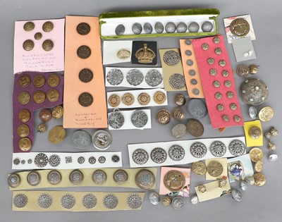 Lot 2070 - Assorted 19th Century and Later Buttons,...