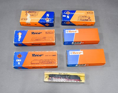 Lot 3387 - Roco  N Gauge Continental Locomotives