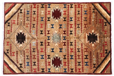 Lot 557 - Hand-Knotted Modernist Rug The field with...