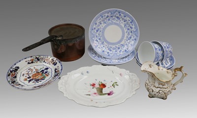 Lot 186 - A Tray of Miscellaneous, including Rockingham...