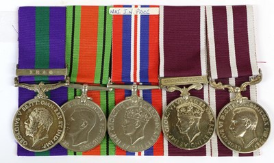 Lot 58 - A Meritorious Service Group of Five Medals,...