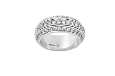 Lot 2045 - An 18 Carat White Gold Diamond Eternity Ring...