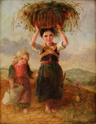 Lot 248 - J* McFerd (19th century) "Children of the...