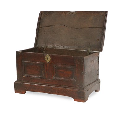 Lot 292 - An 18th Century Joined Oak Table-Top Bible Box,...