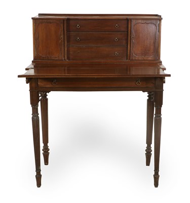 Lot 1305 - A Late 19th Century Mahogany Bonheur de Jour,...