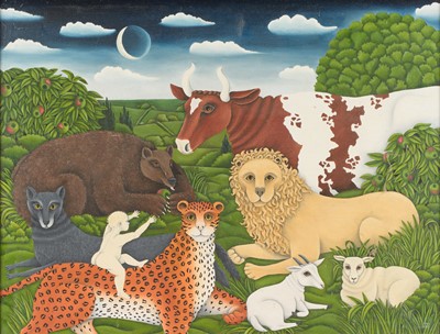 Lot 152 - Felicity Bevan (Contemporary) "Peaceable...