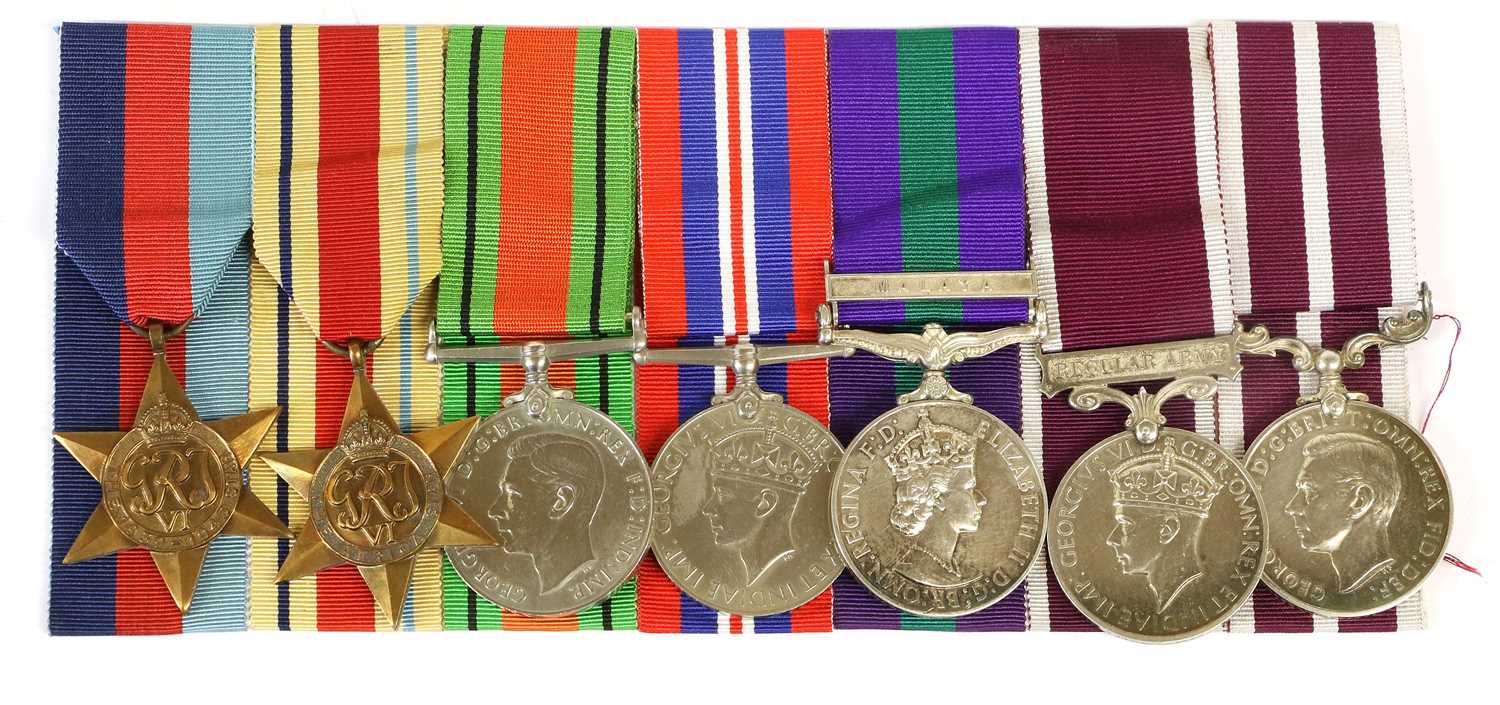 Lot 60 - A Second World War Meritorious Long Service...