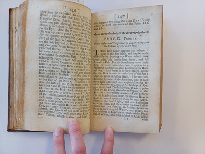 Lot 144 - Newton (Sir Isaac). Opticks: or, A Treatise of...