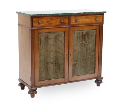 Lot 856 - A Regency Mahogany Side Cabinet, early 19th...