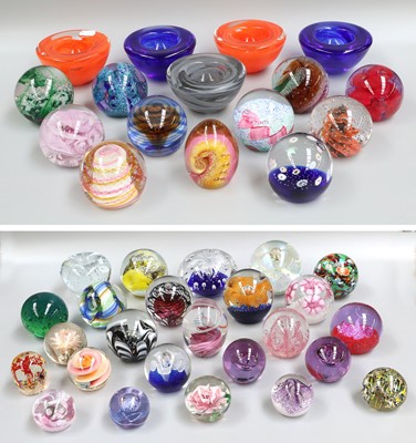 Lot 225 - A Collection of Studio Glass and Paperweights,...