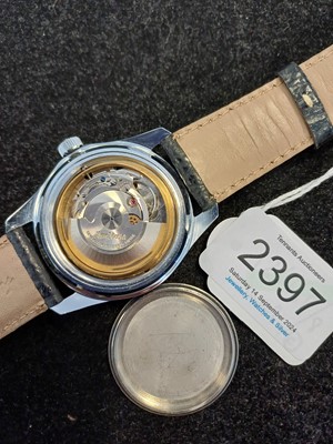 Lot 2397 - Marc Nicolet: A Chrome and Steel Automatic...