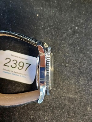 Lot 2397 - Marc Nicolet: A Chrome and Steel Automatic...