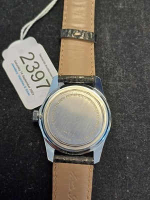 Lot 2397 - Marc Nicolet: A Chrome and Steel Automatic...