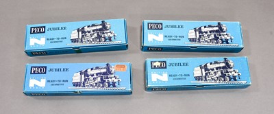 Lot 3384 - Peco N Gauge Jubilee Locomotives