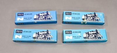 Lot 3385 - Peco N Gauge Jubilee Locomotives